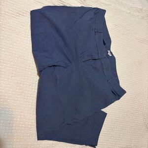 LOFT Plus Blue Cropped Pants